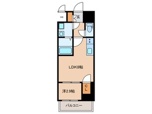 GARDENIA城北公園の物件間取画像